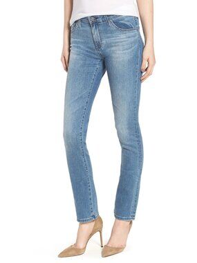 NWT Adriano Goldschmied AG Harper in Sea Sprite Essential Straight Jeans 28